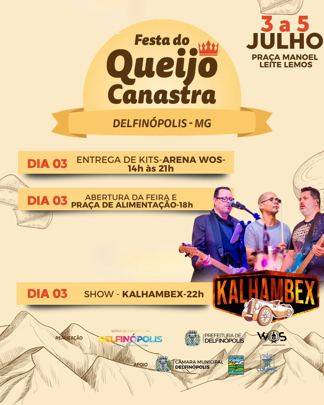 6ª Festa do Queijo de Delfinópolis