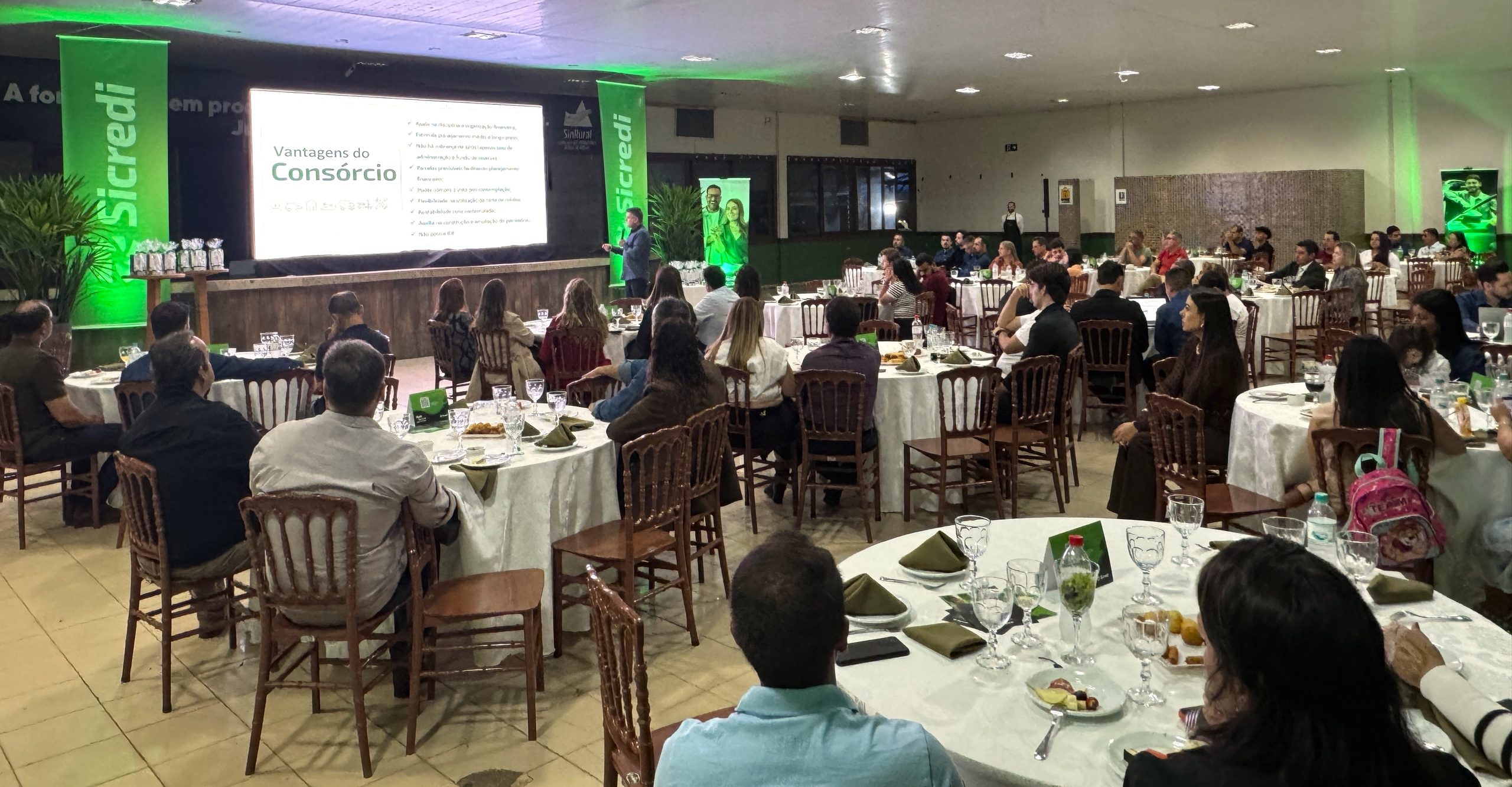 Eventos do Sicredi destacam consórcio como aliado para realização de projetos e construção de patrimônio.